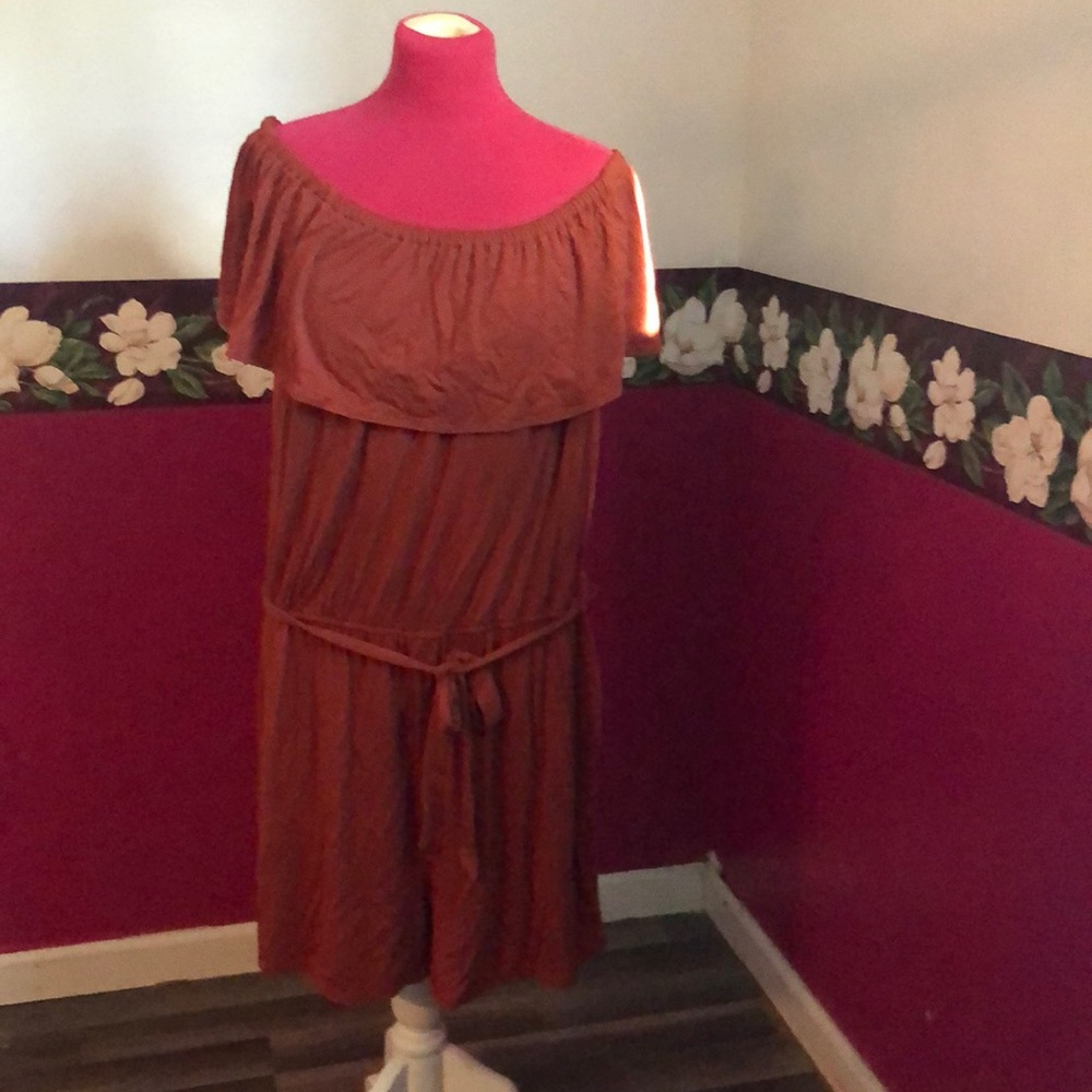 Brand rust romper